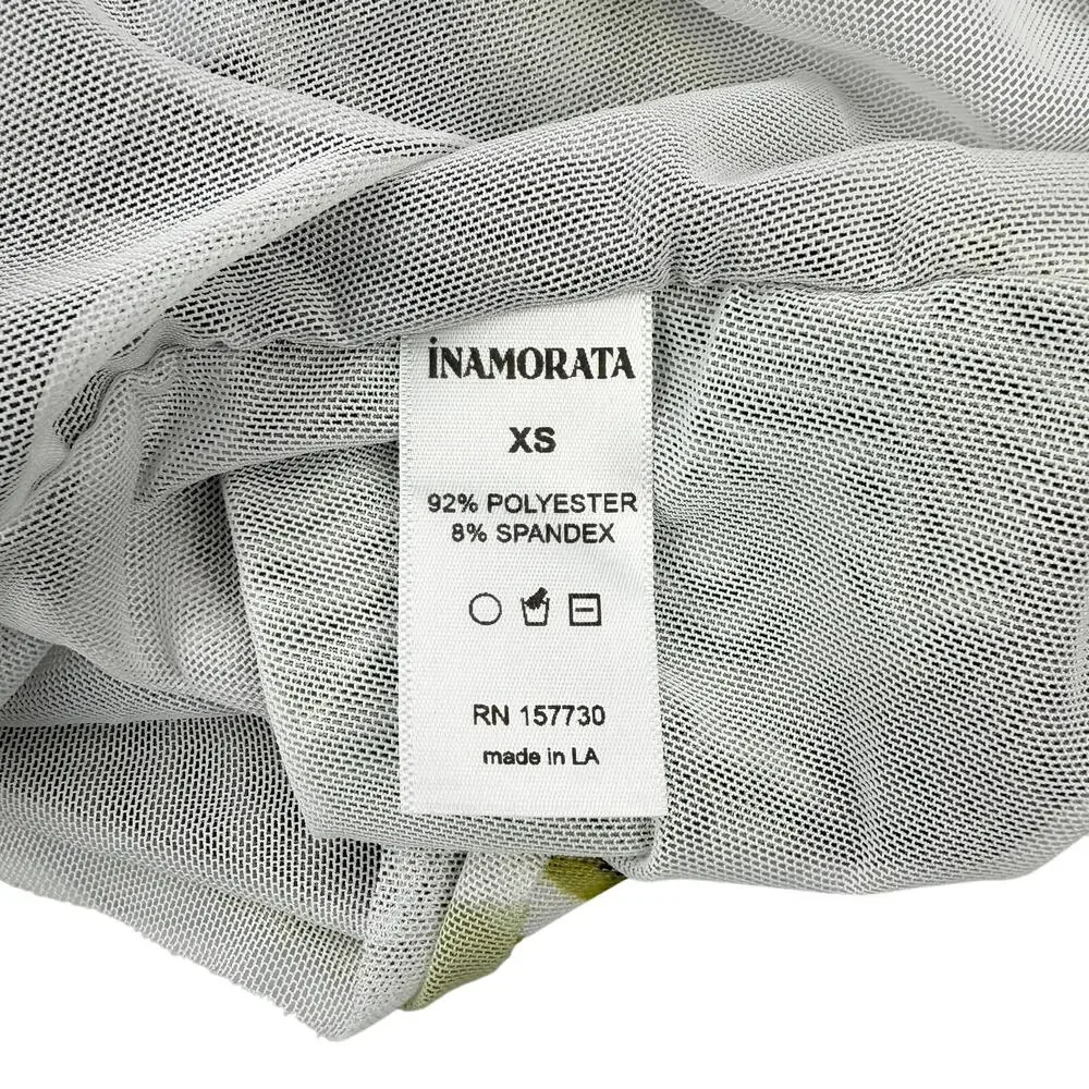 NWT iNAMORATA Vita Mesh Mini Dress Size XS - Picture 9 of 10